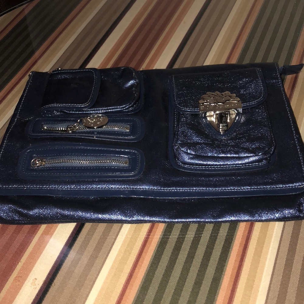 Nice hand purse blue